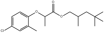 MECOPROP-2,4,4-TRIMETHYLPENTYLESTER 化学構造式