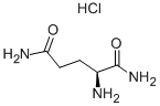 L-谷氨酰胺盐酸盐 结构式