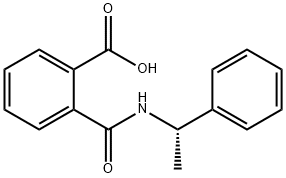 (S)-(-)-N-(1-PHENYLETHYL)PHTHALAMIC ACID Structure