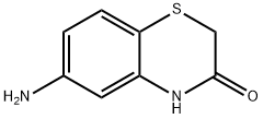 6-氨基-2H-苯并[B][1,4]噻嗪-3(4H)-酮 结构式