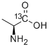 L-丙氨酸-1-13C 结构式