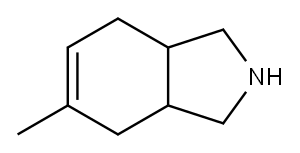 (3aS,7aR)-5-methyl-2,3,3a,4,7,7a-hexahydro-1H-isoindole Structure