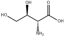 2-アミノ-2-デオキシ-D-エリトロン酸 化学構造式