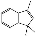 1,1,3-TRIMETHYLINDENE 结构式