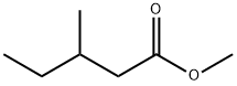 METHYL 3-METHYLPENTANOATE Structure