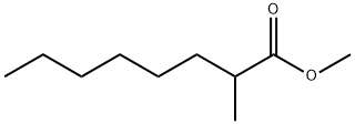 2-メチルオクタン酸メチル 化学構造式