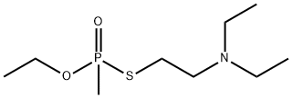 O-ETHYL-S-[2-(DIETHYLAMINO)ETHYL]METHYLPHOSPHONOTHIATE 结构式