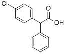 2-(4-CHLOROPHENYL)-2-PHENYLACETIC ACID 结构式