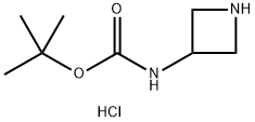 氮杂环丁烷-3-氨基甲酸叔丁酯盐酸盐,217806-26-3,结构式