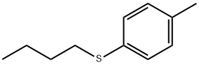 (Butyl)(p-tolyl) sulfide 结构式