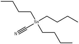 TRI-N-BUTYLCYANOTIN Struktur