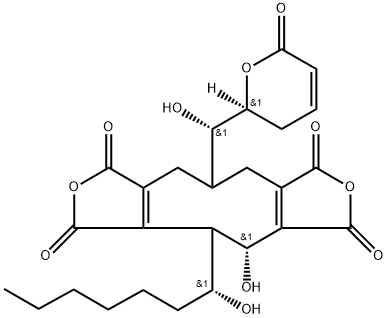 红青霉毒素 B,21794-01-4,结构式