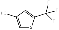 3-羟基-5-三氟甲基噻吩, 217959-45-0, 结构式
