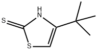 4-T-ブチル-2-メルカプトチアゾール 化学構造式