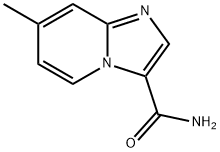 3-Carbamoyl-7-methylimidazo(1,2-a)pyridine,21801-90-1,结构式