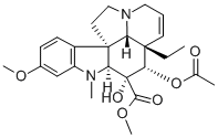 Aspidospermidin-3-carbonsure, 4-(Acetyloxy)-6,7-didehydro-3-hydroxy-16-methoxy-1-methyl-, Methylester, (2β,3β,4β,5α,12β,19α)-