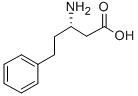 (S)-3-AMINO-5-PHENYLPENTANOIC ACID HYDROCHLORIDE Structure