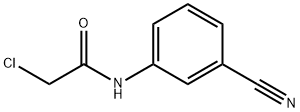 N1-(3-CYANOPHENYL)-2-CHLOROACETAMIDE Structure