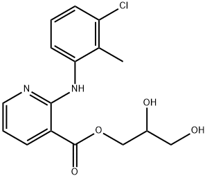 氯尼塞利, 21829-22-1, 结构式