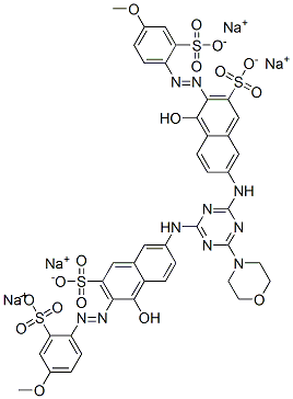 C.I.直接红224, 2184-11-4, 结构式