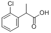 2-(2-クロロフェニル)プロピオン酸 化学構造式