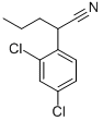 2-(2,4-二氯苯基)戊腈 结构式