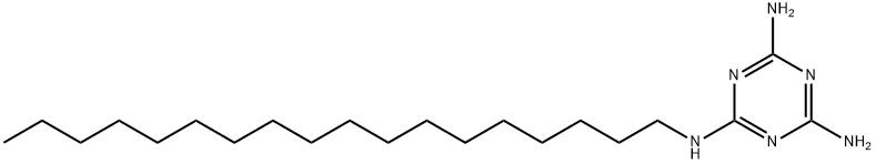 N-octadecyl-1,3,5-triazine-2,4,6-triamine Structure