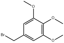 5-(ブロモメチル)-1,2,3-トリメトキシベンゼン 化学構造式