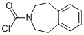 3H-3-Benzazepine-3-carbonyl chloride, 1,2,4,5-tetrahydro- (8CI,9CI) Struktur