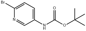 2-BROMO-5-(TERT-BUTOXYCARBONYLAMINO)PYRIDINE 化学構造式