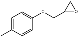2-(4-甲基苯氧基)甲基环氧乙烷, 2186-24-5, 结构式