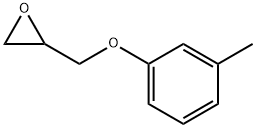 グリシジル(3-メチルフェニル)エーテル 化学構造式