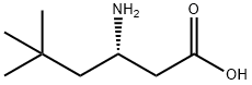 (S)-3-AMINO-5,5-DIMETHYLHEXANOIC ACID Structure