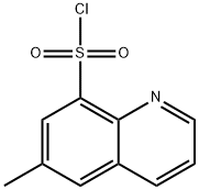 6-メチルキノリン-8-スルホニルクロリド 化学構造式