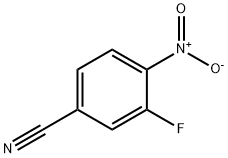 3-フルオロ-4-ニトロベンゾニトリル 化学構造式