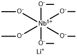 LITHIUM NIOBIUM METHOXIDE Structure