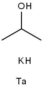 异丙醇钽钾, 21864-26-6, 结构式