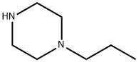 1-丙基哌嗪,21867-64-1,结构式