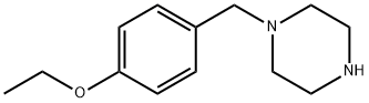1-(4-エトキシベンジル)ピペラジン 化学構造式