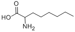 2-アミノオクタン酸 化学構造式