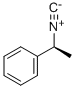 (S)-(-)-Α-甲基苄基异腈, 21872-32-2, 结构式