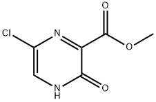 METHYL 6-CHLORO-3-HYDROXYPYRAZINE-2-CARBOXYLATE Structure