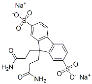 disodium 9,9-bis(2-carbamoylethyl)fluorene-2,7-disulphonate|DISODIUM 9,9-BIS(2-CARBAMOYLETHYL)FLUORENE-2,7-DISULPHONATE