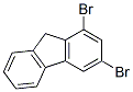 1,3-Dibromo-9H-fluorene Struktur