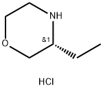 (R)-3-乙基吗啉盐酸盐 结构式