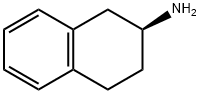 (S)-2-アミノテトラリン 化学構造式
