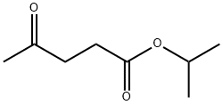 4-オキソペンタン酸1-メチルエチル 化学構造式