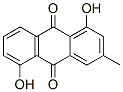 1,5-Dihydroxy-3-methylanthraquinone Structure