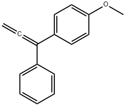 1-METHOXY-4-(1-PHENYL-PROPA-1,2-DIENYL)-BENZENE Structure
