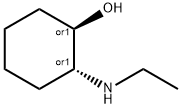 (1R,2R)-2-(乙基氨基)环己醇,218915-49-2,结构式